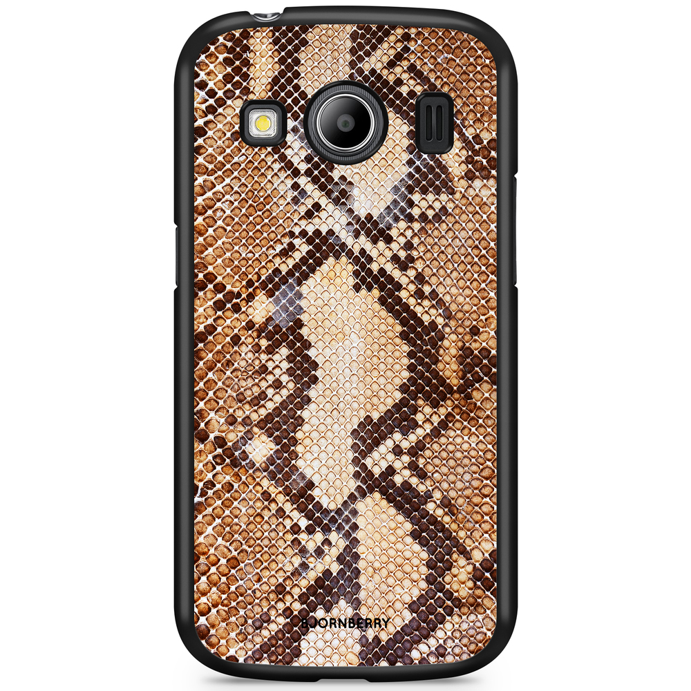 Samsung Galaxy Ace 4 Case - Snakeskin Brown
