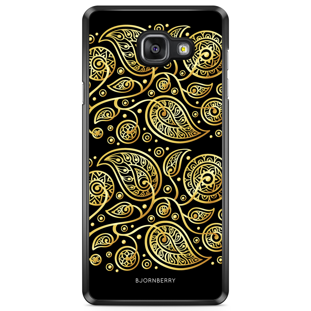 Samsung Galaxy A5 6 (2016) Case - Gold Flowers