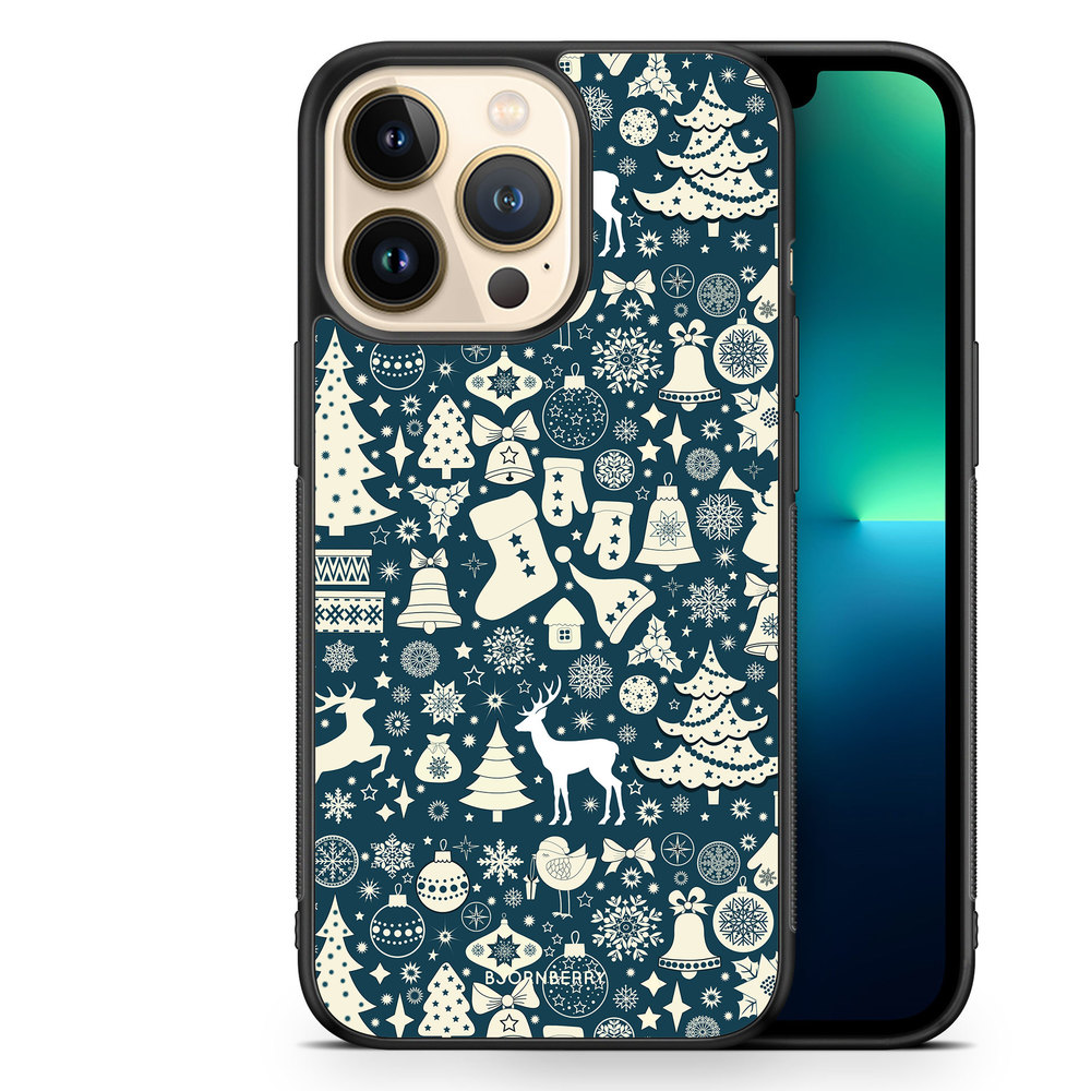 iPhone 13 Pro Case - Reindeers & Spruces