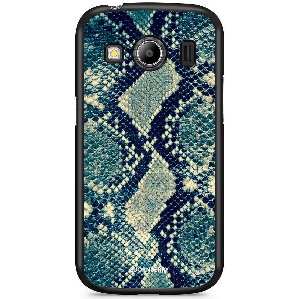 Samsung Galaxy Ace 4 Case - Blue Snakeskin