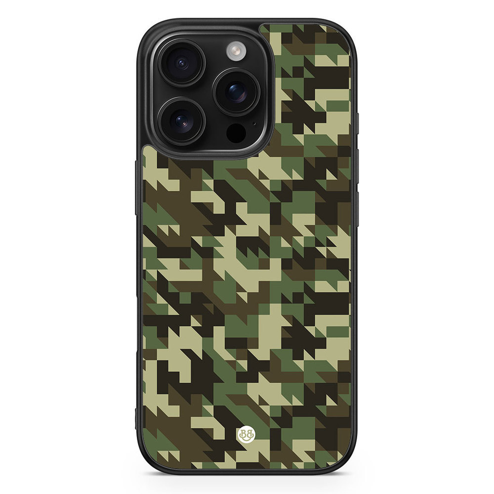 iPhone 16 Pro Case - Houndstooth Camo