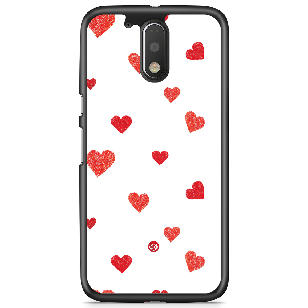 Moto G4/G4 Plus Case - Painted Heart