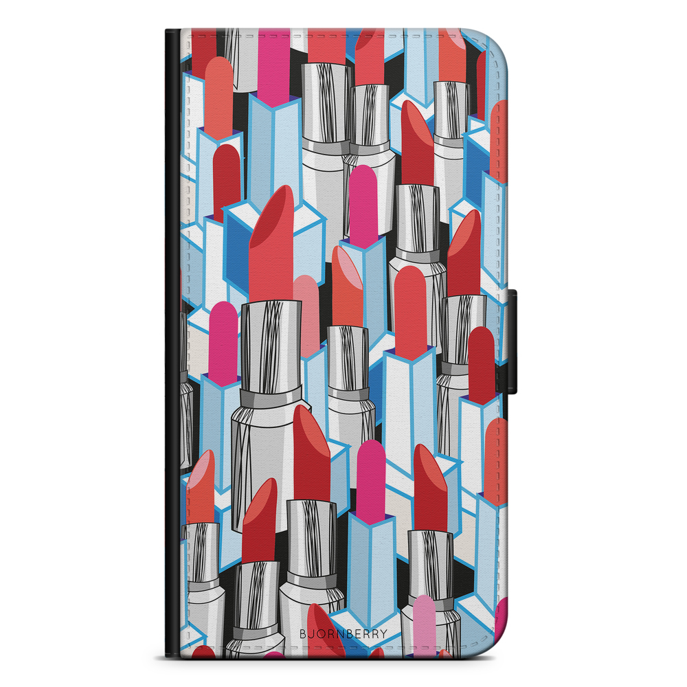 Huawei P20 Lite Plånboksfodral - Läppstift