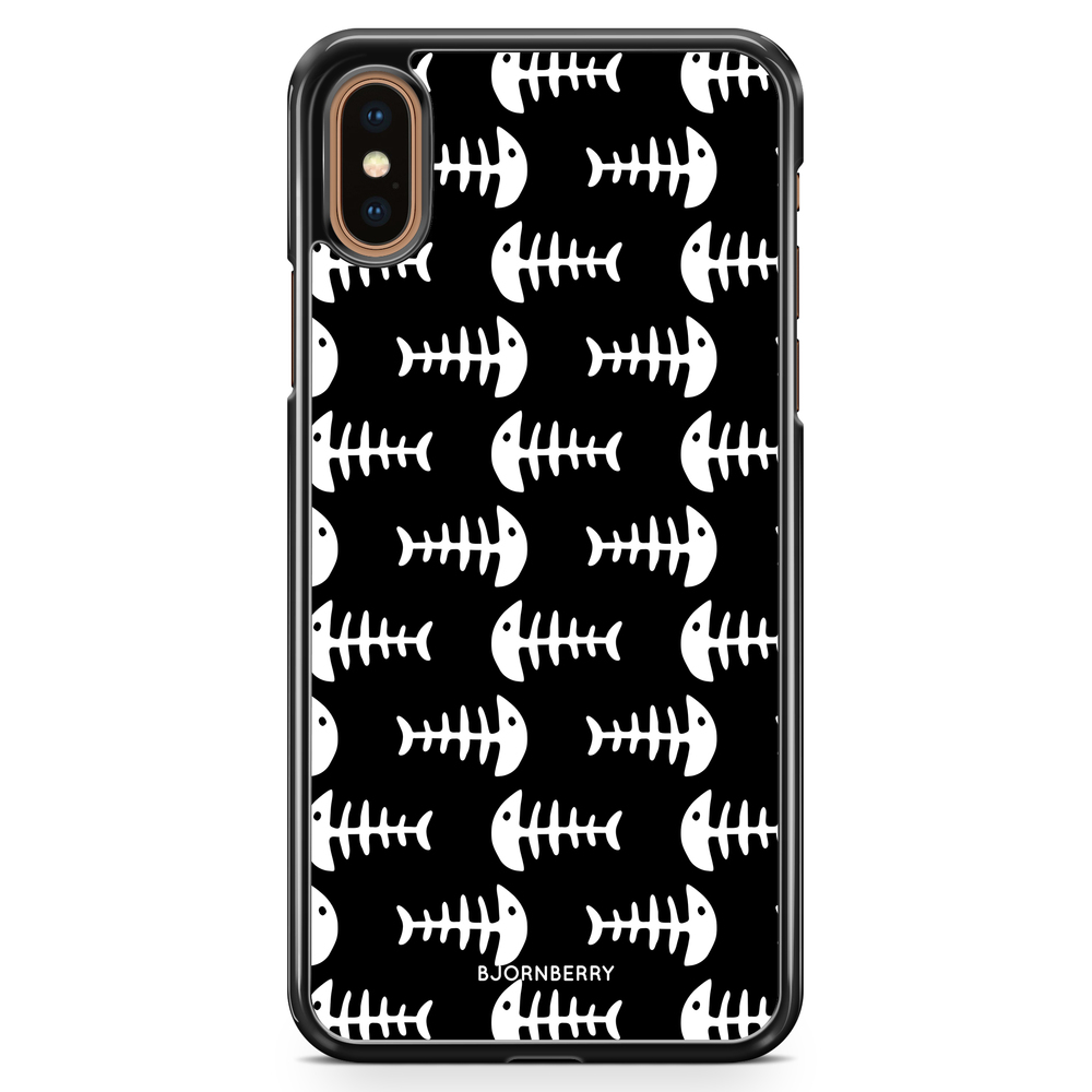 iPhone XS Max Case - Fish Skeleton