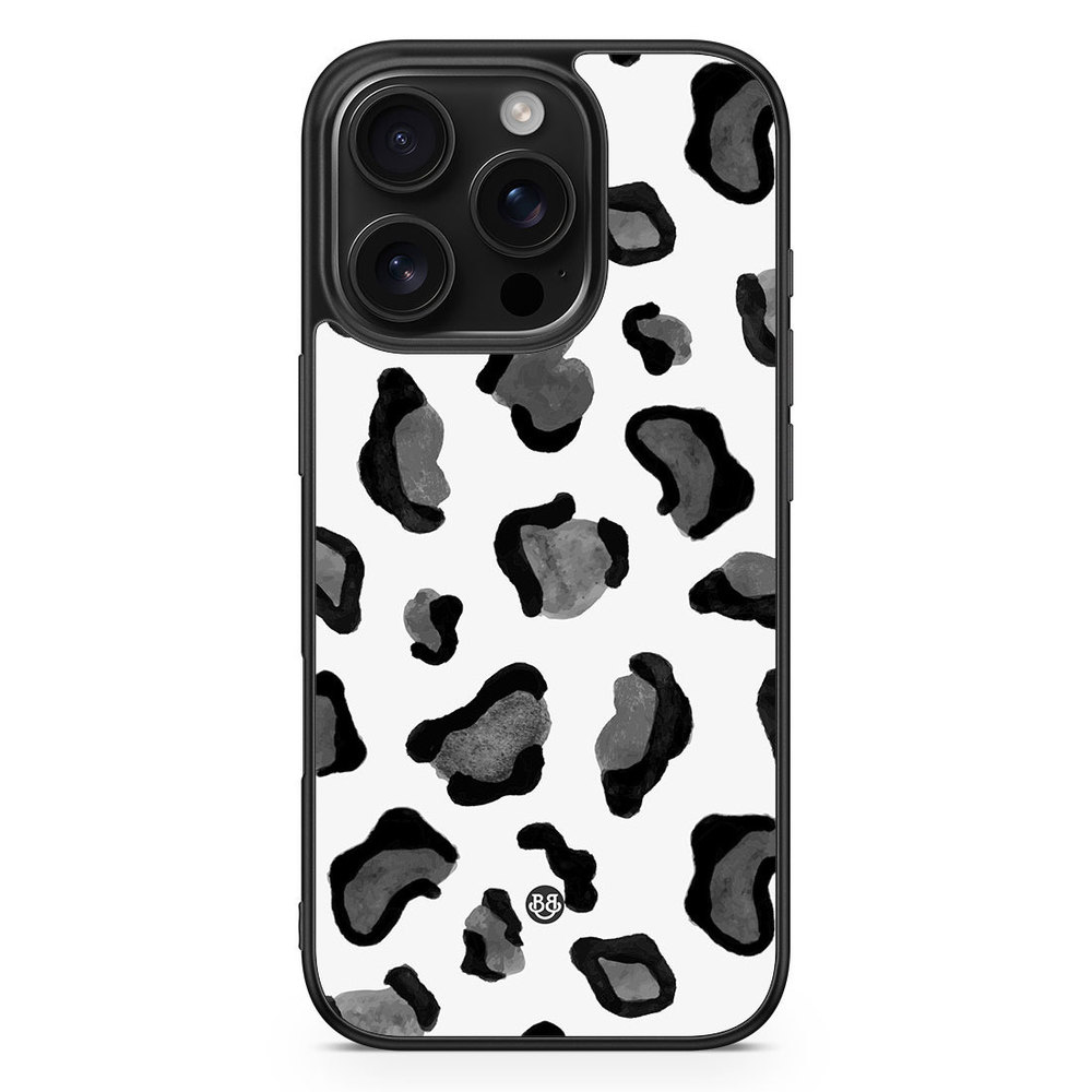 iPhone 16 Pro Case - Grey Leopard