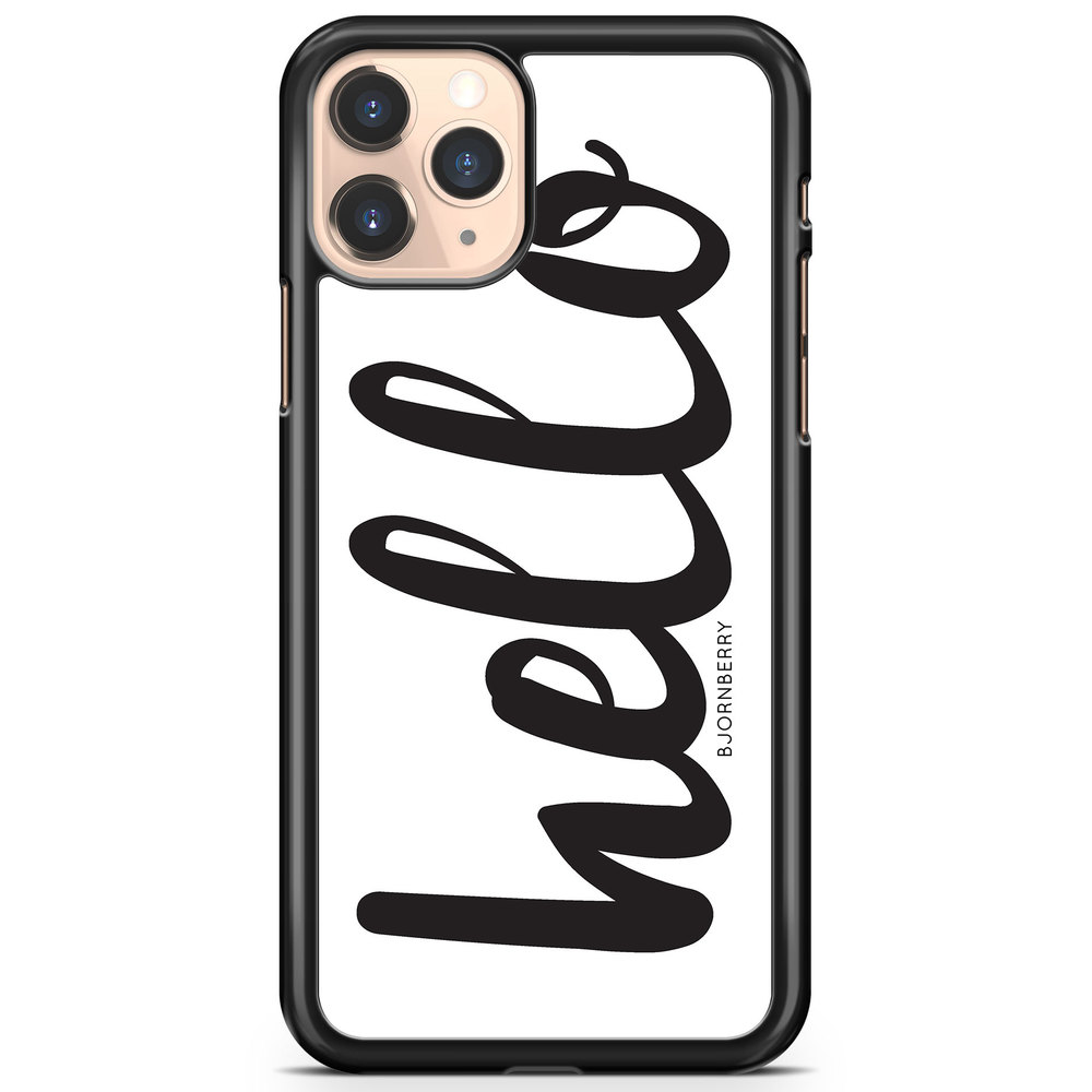 iPhone 11 Pro Case - Hello Black