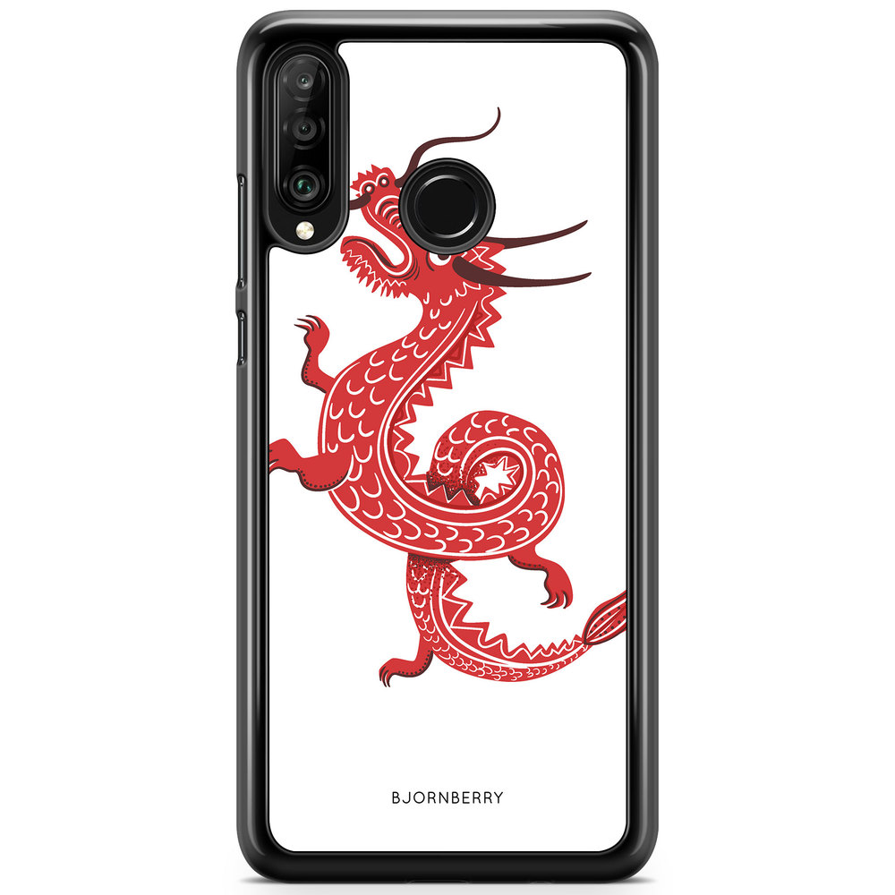 Huawei P30 Lite Case - Red Dragon