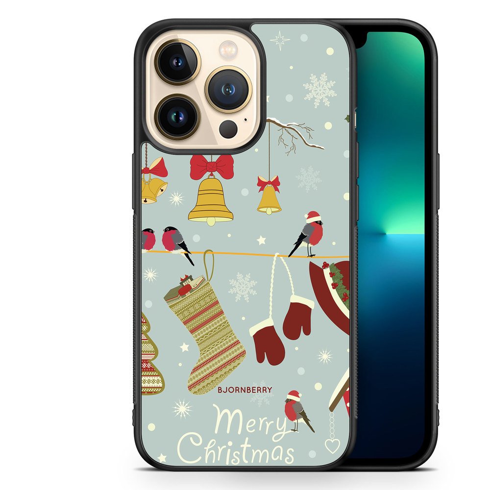 iPhone 13 Pro Case - Christmas Owls