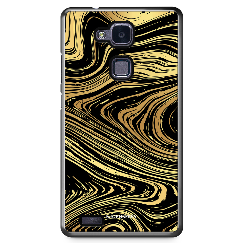 Huawei Honor 5X Case - Gold Marble