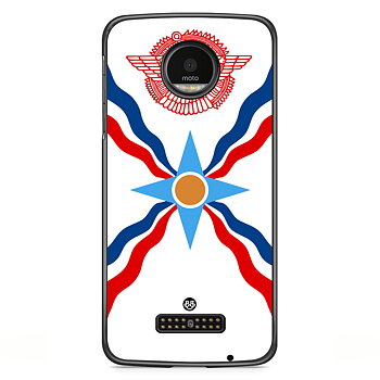 Motorola Moto Z Skal - Assyriska flaggan