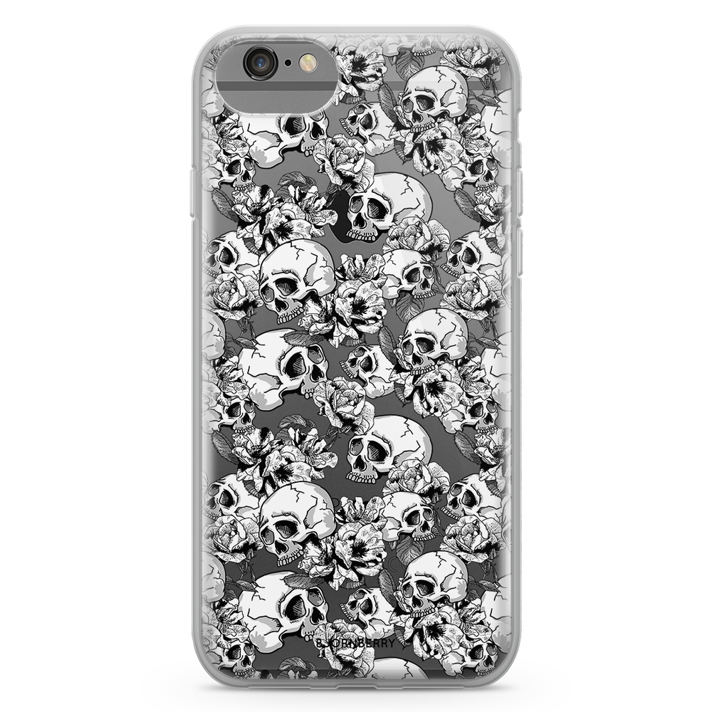 iPhone 6/6s Fashion Case - Skull & Roses