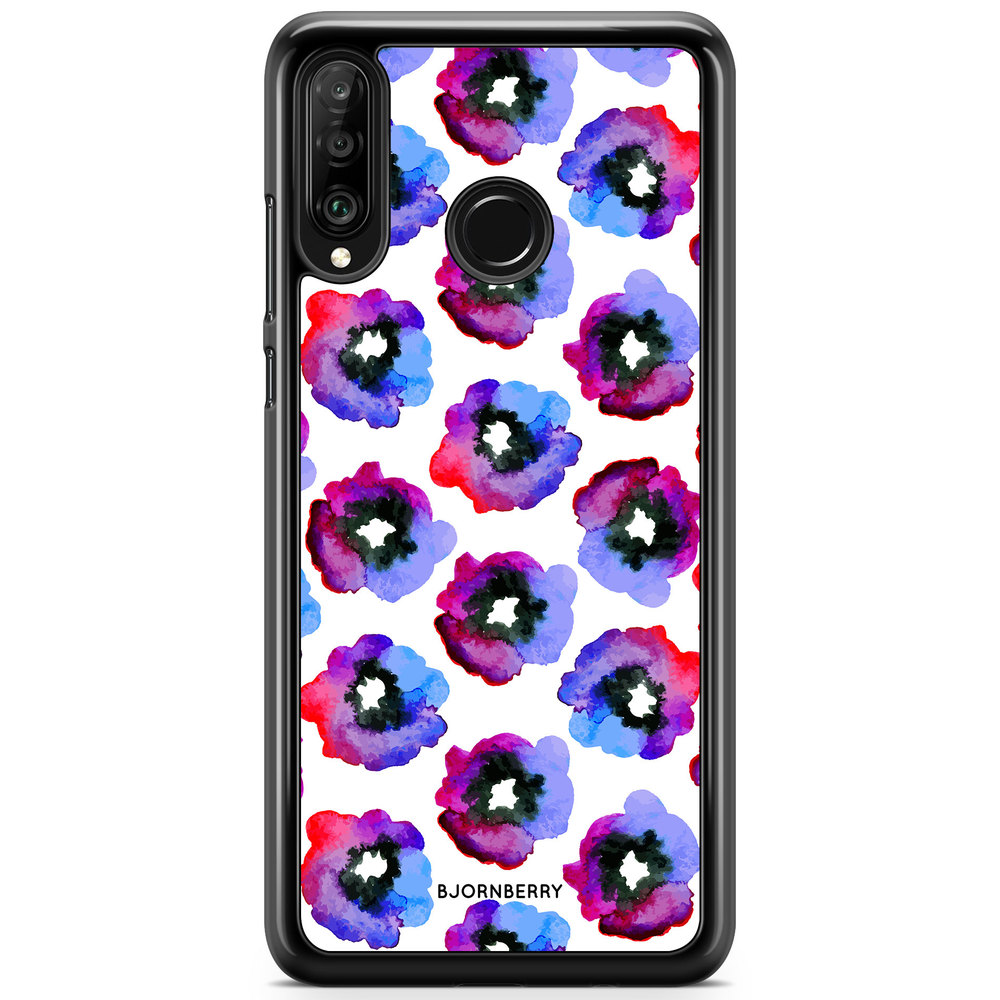 Huawei P30 Lite Case - Violet Flowers