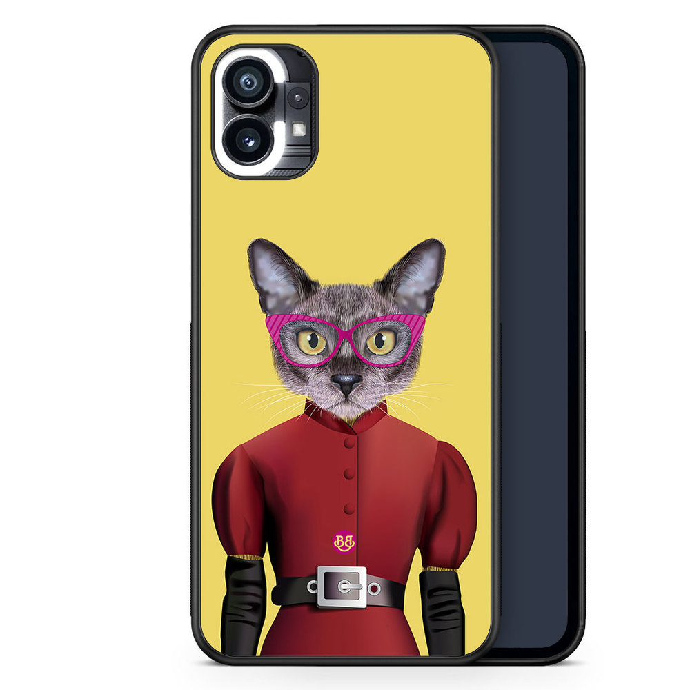Nothing Phone (1) Case - Hipster Cat