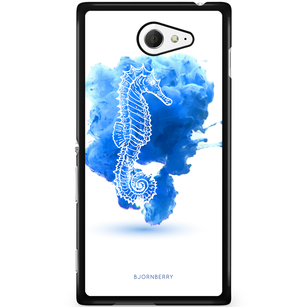 Sony Xperia M2 Aqua Skal - Sjöhäst Blå