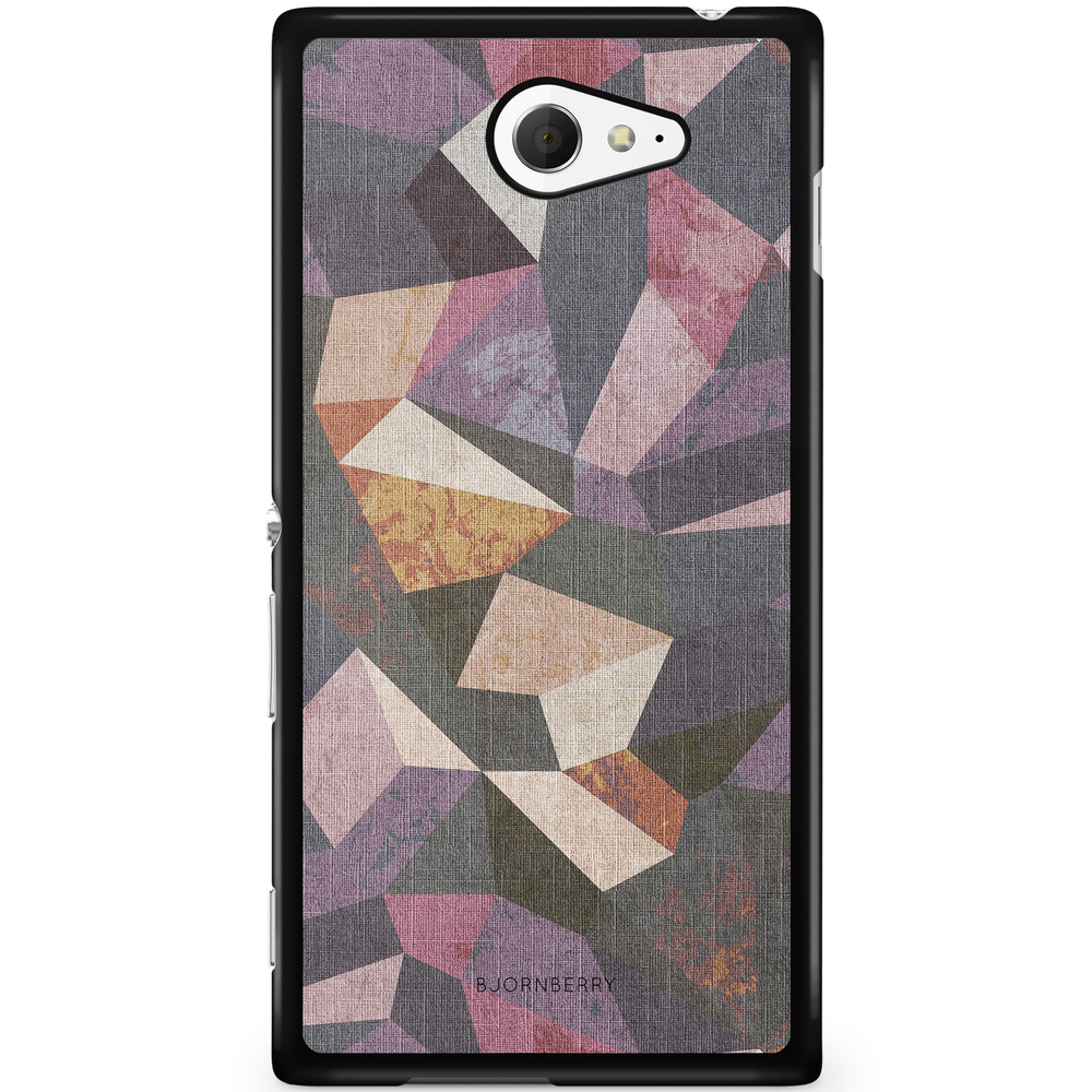 Sony Xperia M2 Aqua Case - Geometric Modern