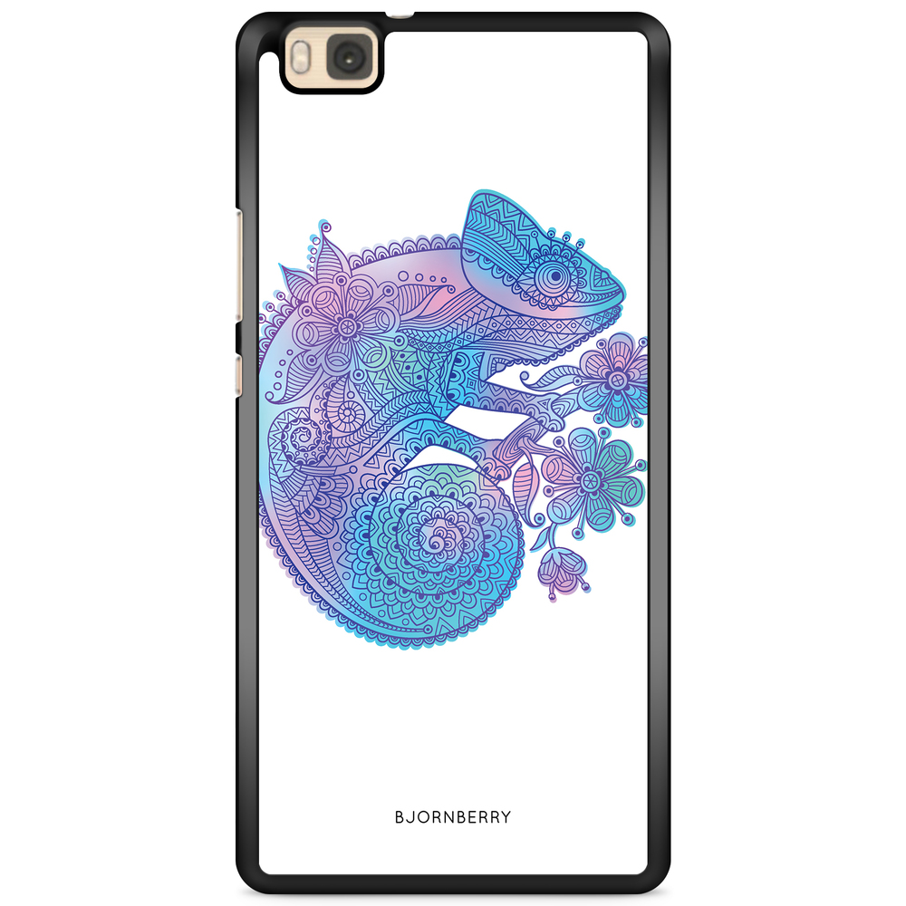 Huawei P8 Lite Case - Mandala Chameleon