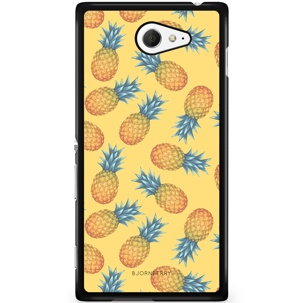 Sony Xperia M2 Aqua Case - Pineapple