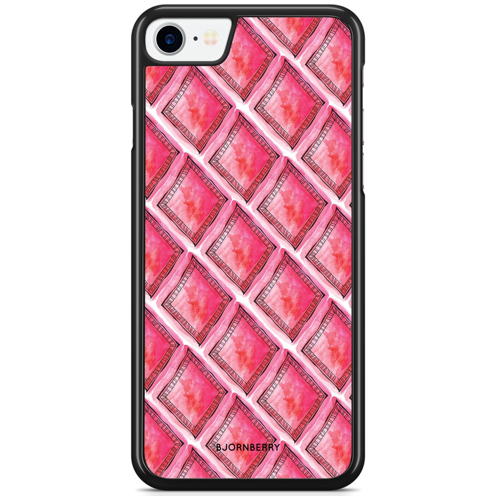 iPhone 8 / iPhone SE (2022/2020) Case - Red Rhombus