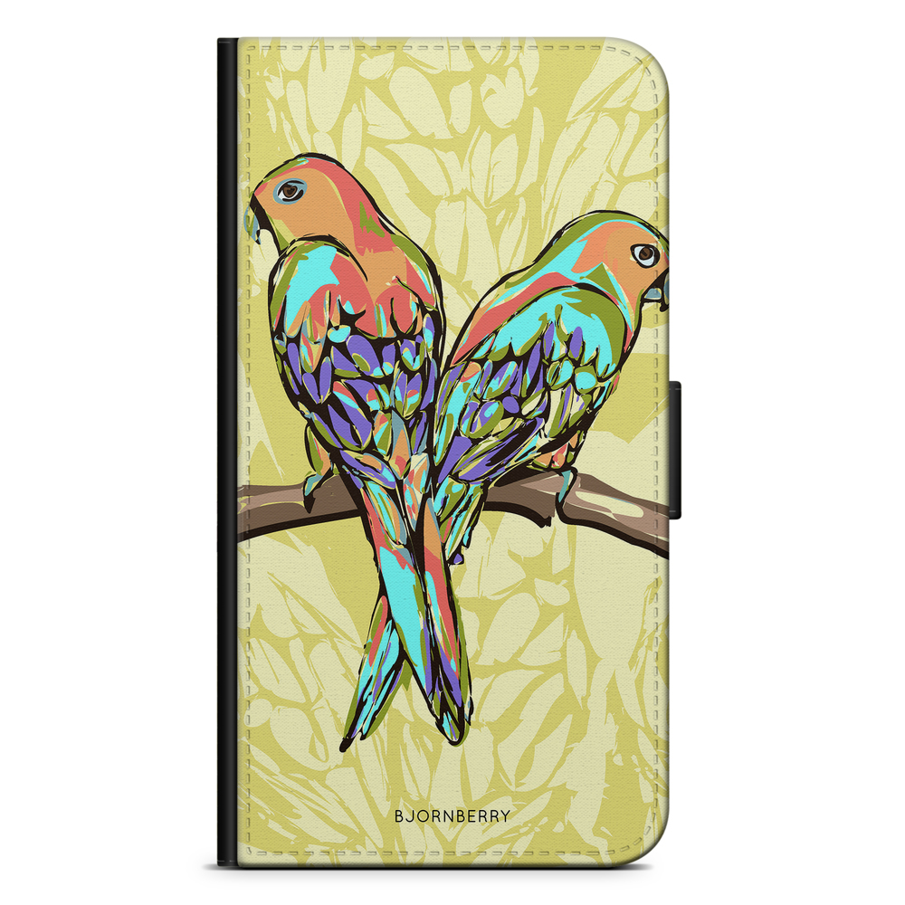 Sony Xperia XZ3 Wallet Case - Parrots