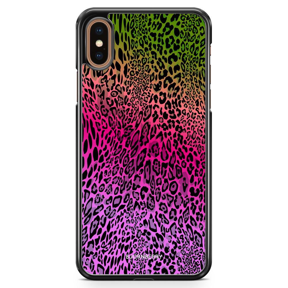 iPhone XS Max Case - Gradient Leopard