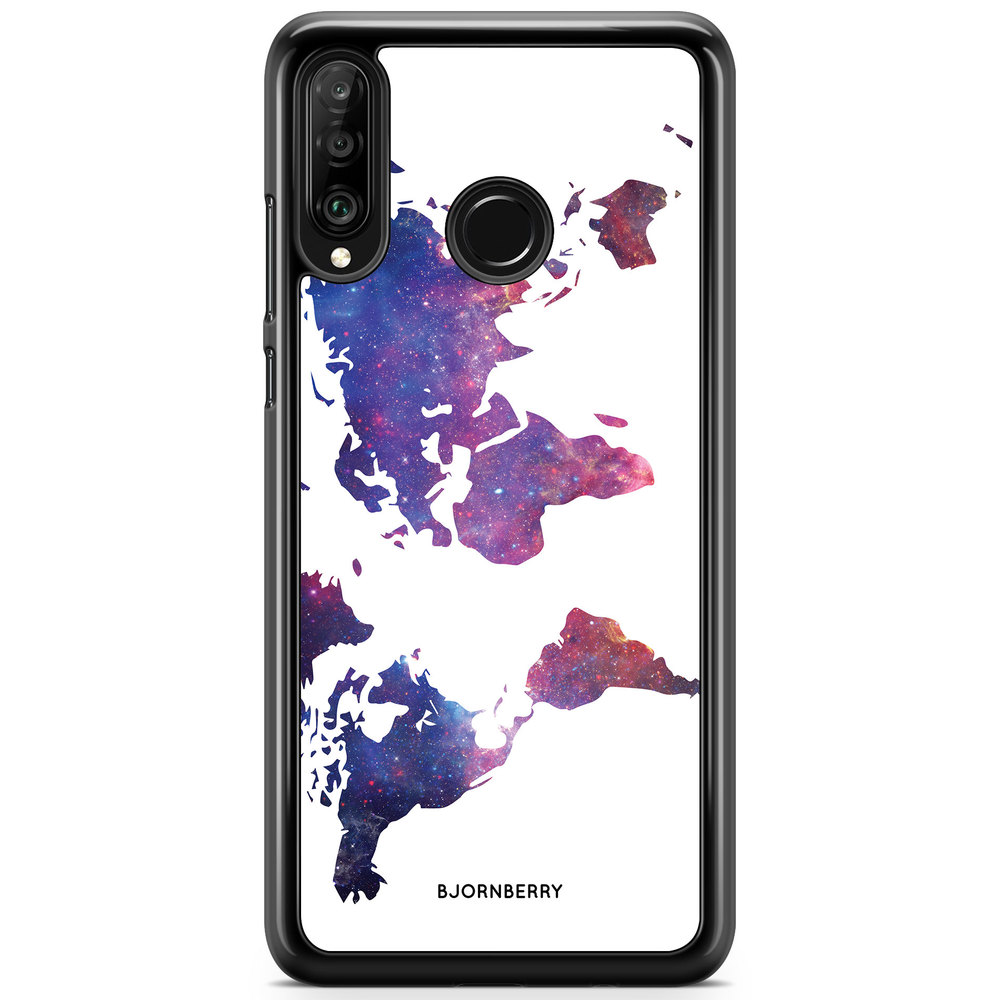 Huawei P30 Lite Case - World Map Space
