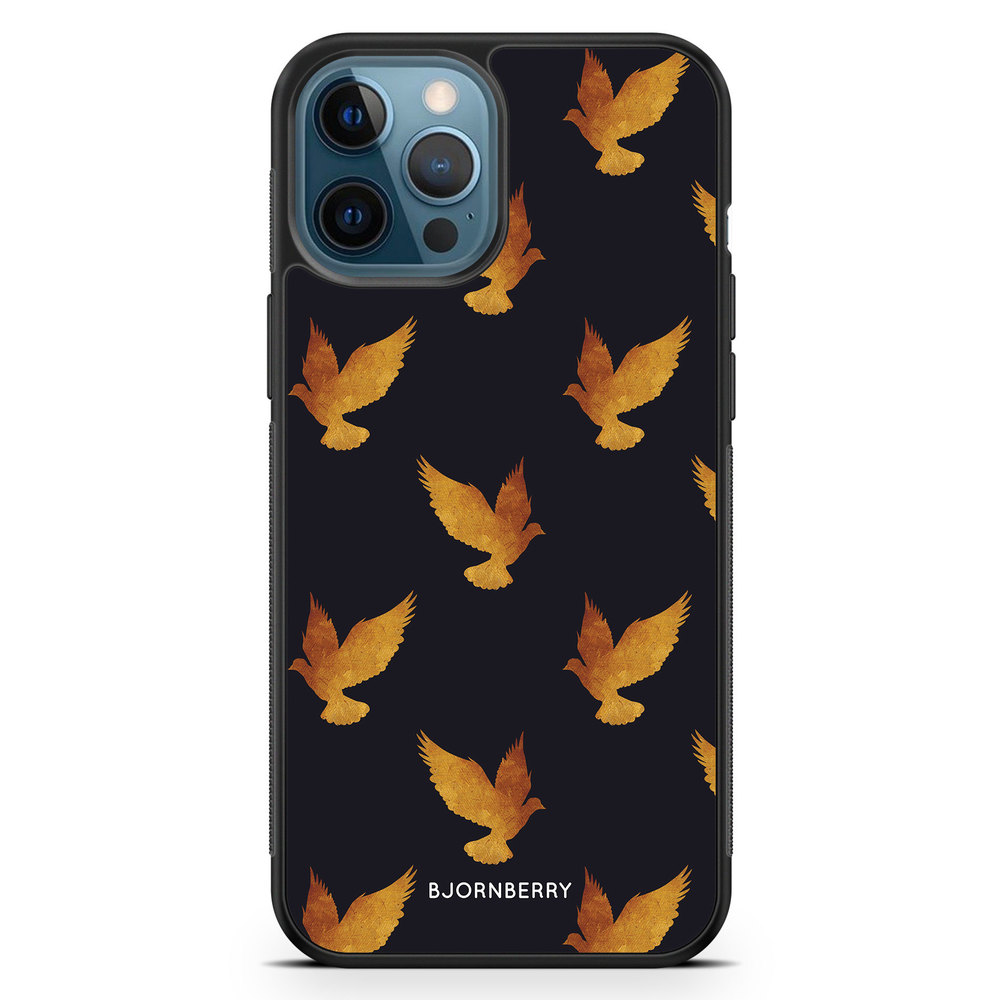 iPhone 12 Pro Case - Golden Doves
