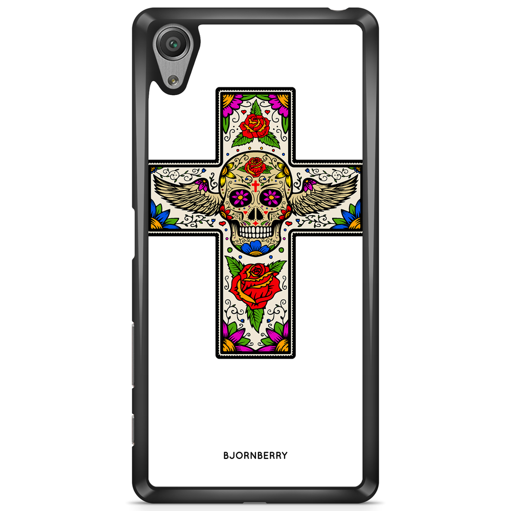 Sony Xperia XA Case - Skull Cross
