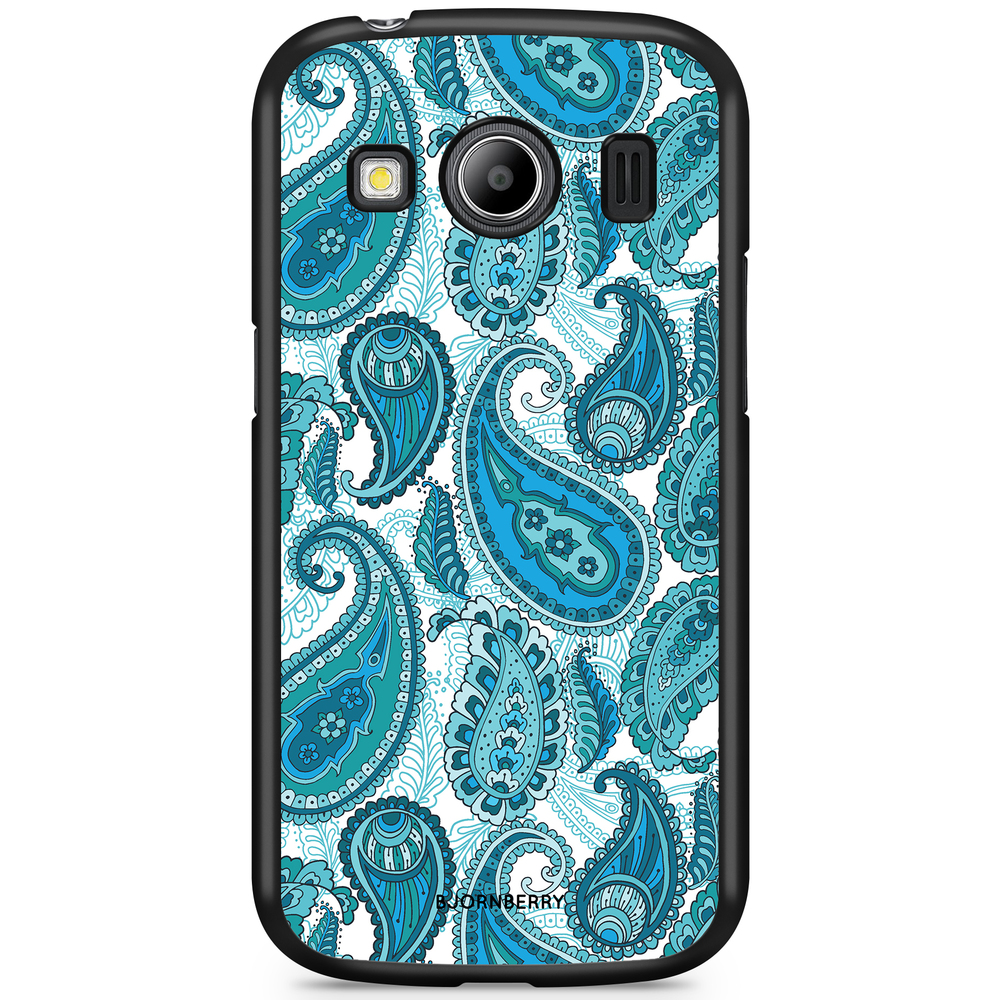 Samsung Galaxy Ace 4 Case - Blue Paisley