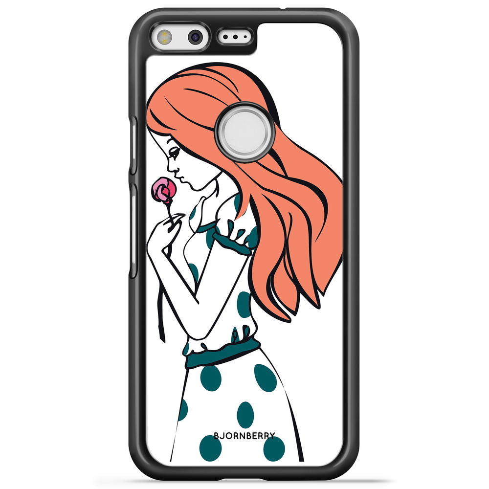 Google Pixel Case - Girl Rose