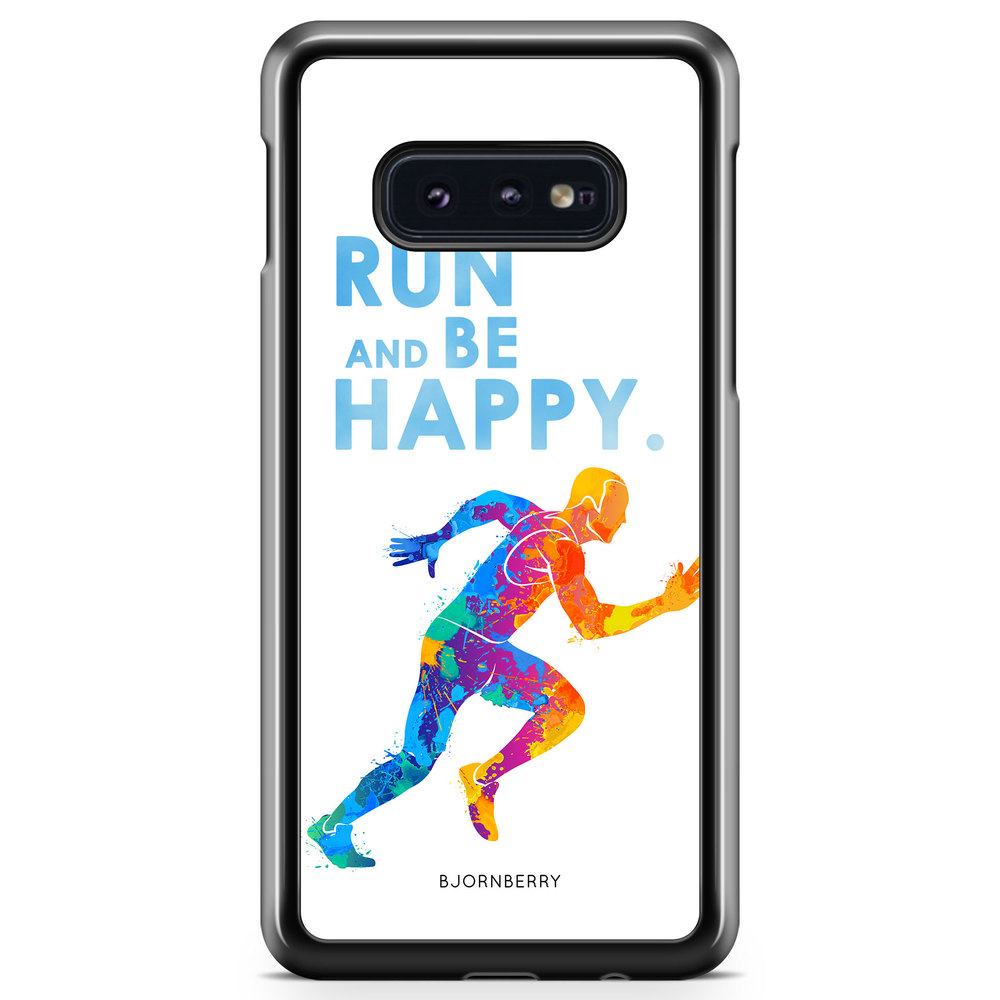 Samsung Galaxy S10e Case - Run and be happy