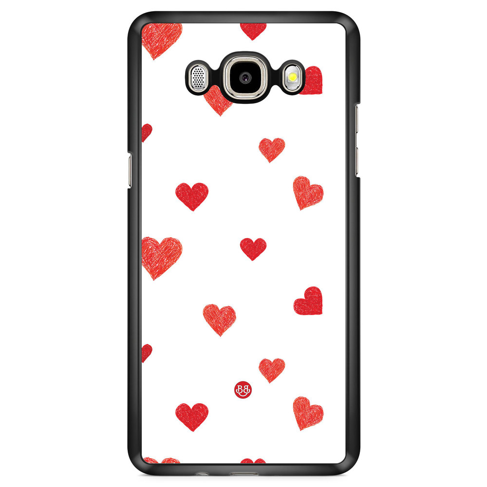 Samsung Galaxy J7 (2016) Case - Painted Heart