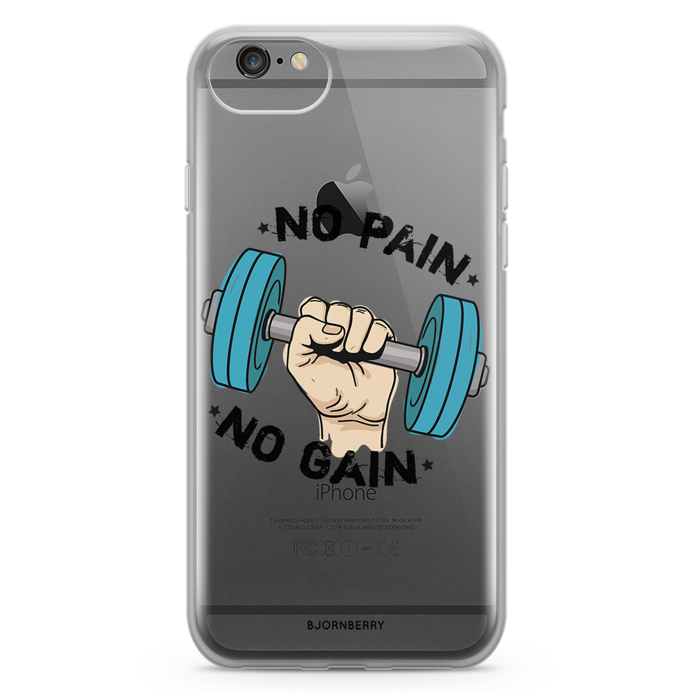 iPhone 6/6s Fashion Case - No pain no gain