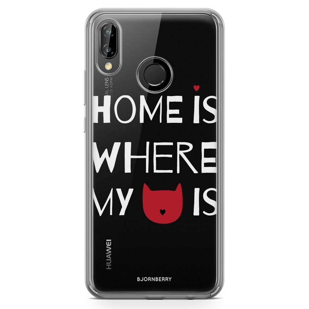 Huawei P20 Lite Fashion Case - Home is where..