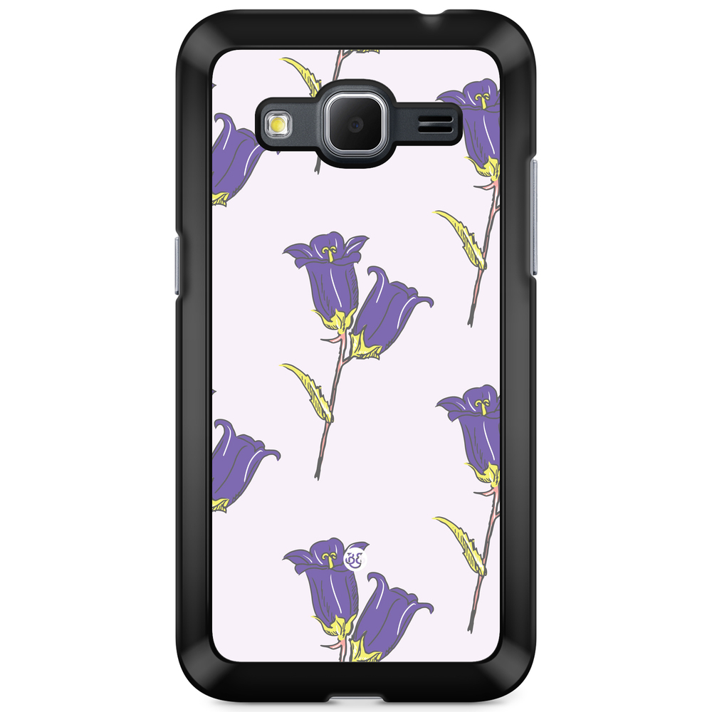 Samsung Galaxy Core Prime Case - Wild Purple Flowers