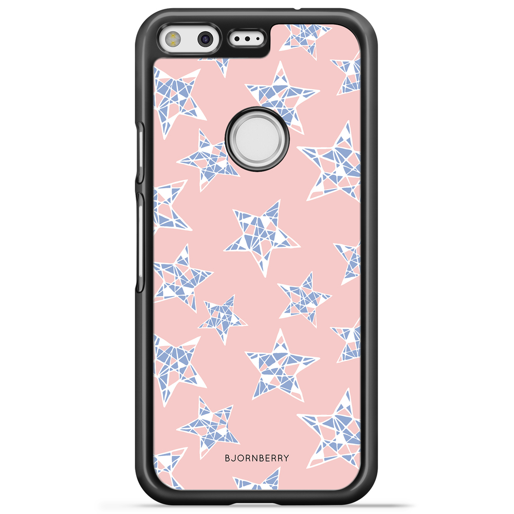 Google Pixel Case - Rose Quartz Stars