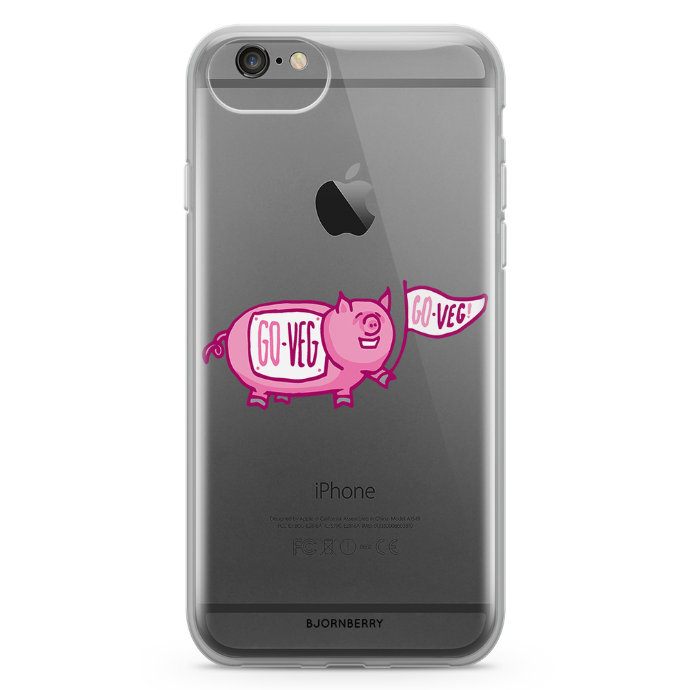 iPhone 6/6s Fashion Skal - Rosa Gris