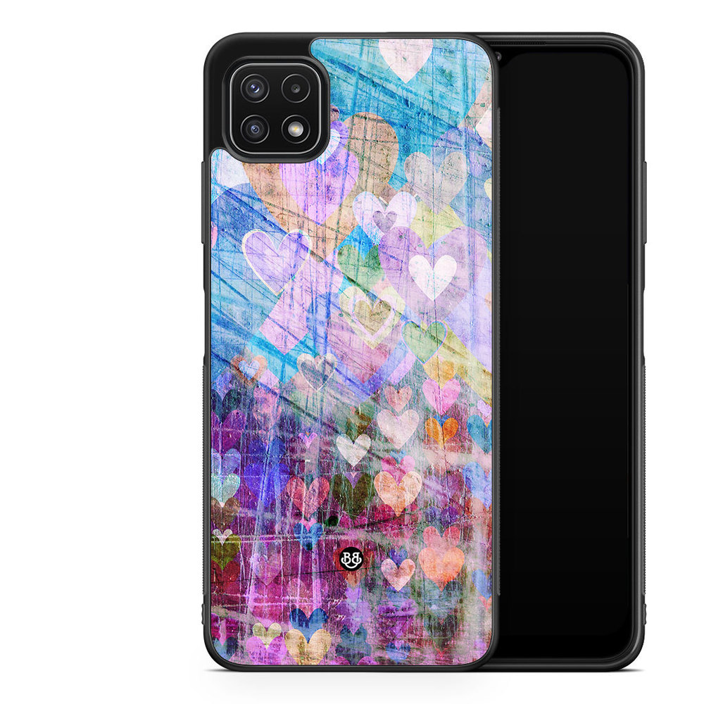 Samsung Galaxy A22 5G Case - Hearts