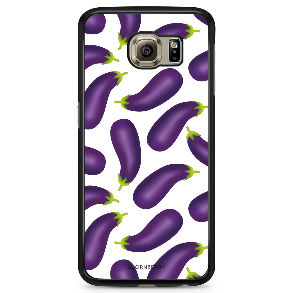 Samsung Galaxy S6 Edge+ Case - Eggplant Pattern