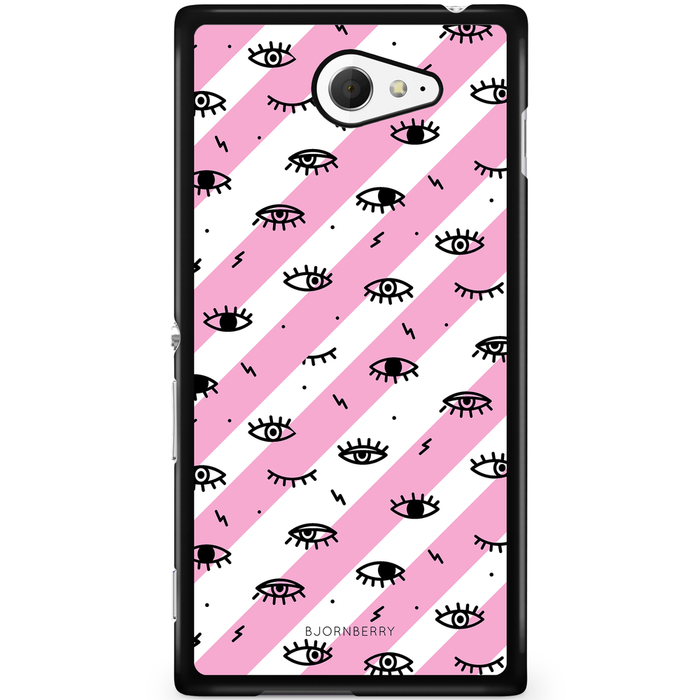 Sony Xperia M2 Aqua Case - Eye Pattern
