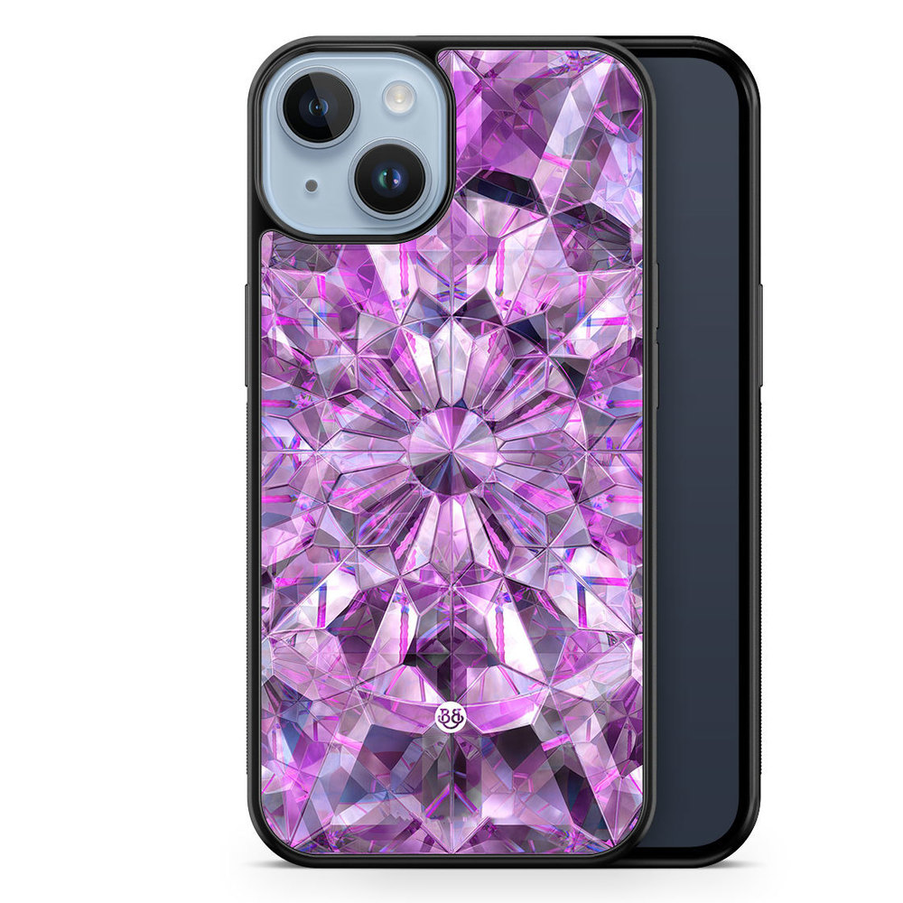 iPhone 14 Plus Case - Purple Crystals