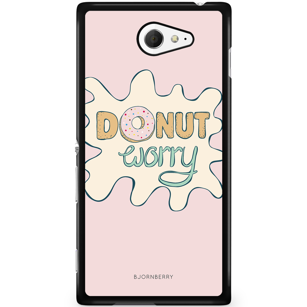 Sony Xperia M2 Aqua Case - Donut Worry