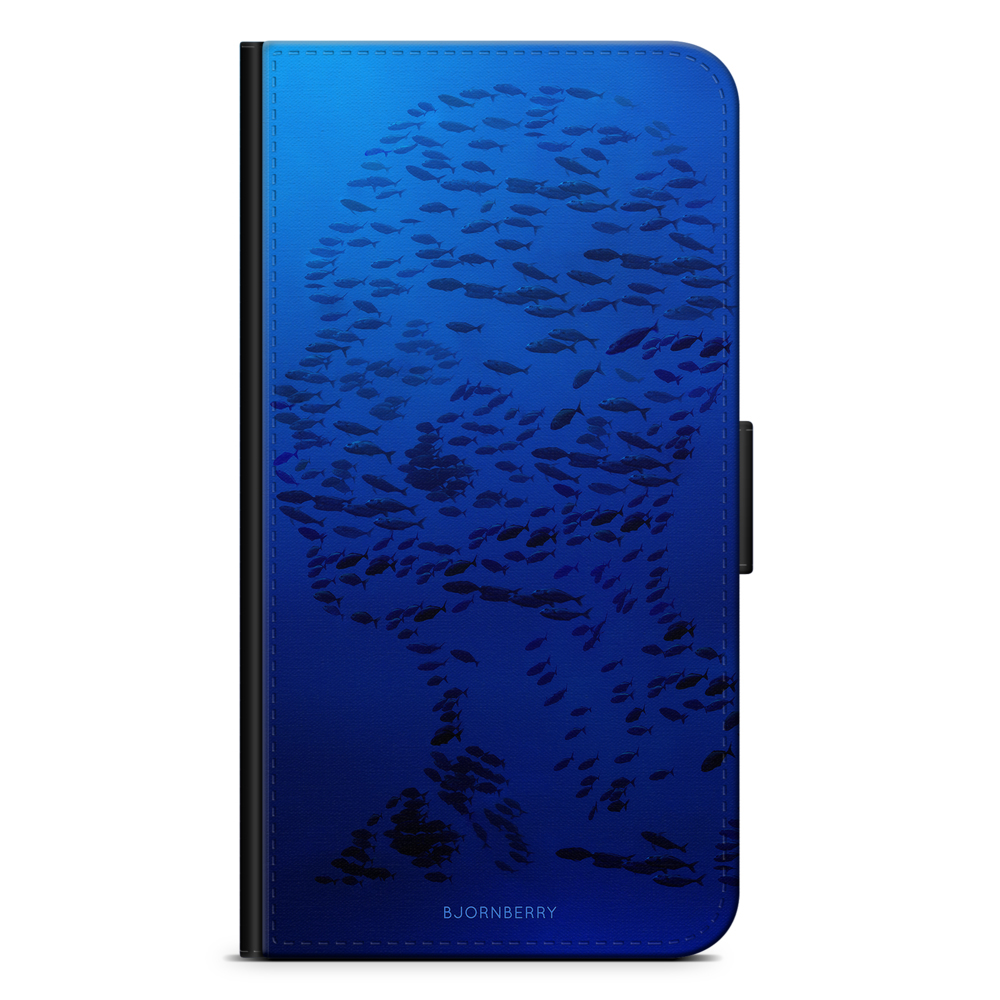 iPhone 5/5s/SE (2016) Wallet Case - Portrait of Fish