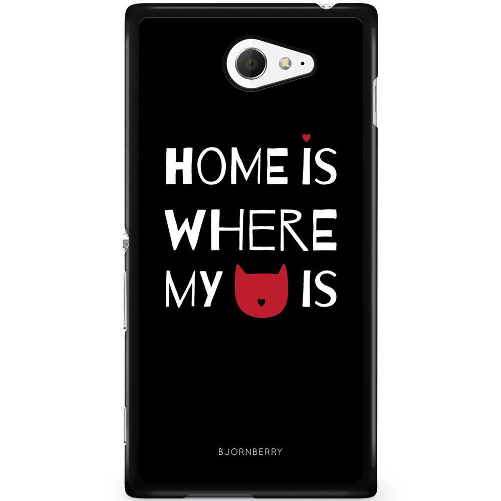 Sony Xperia M2 Aqua Case - Home Is Where..