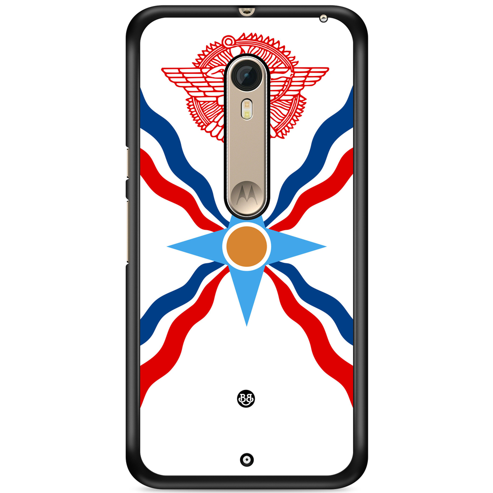 Moto X Style Case - Assyrian flag