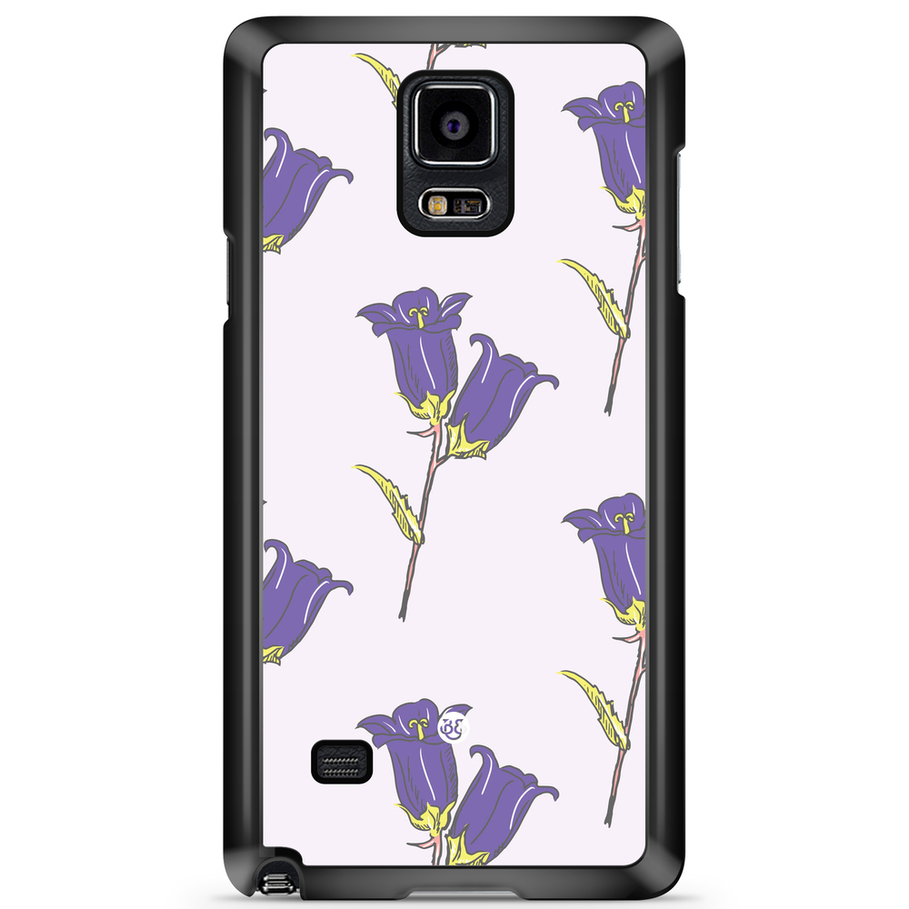 Samsung Galaxy Note 4 Case - Wild Purple Flowers
