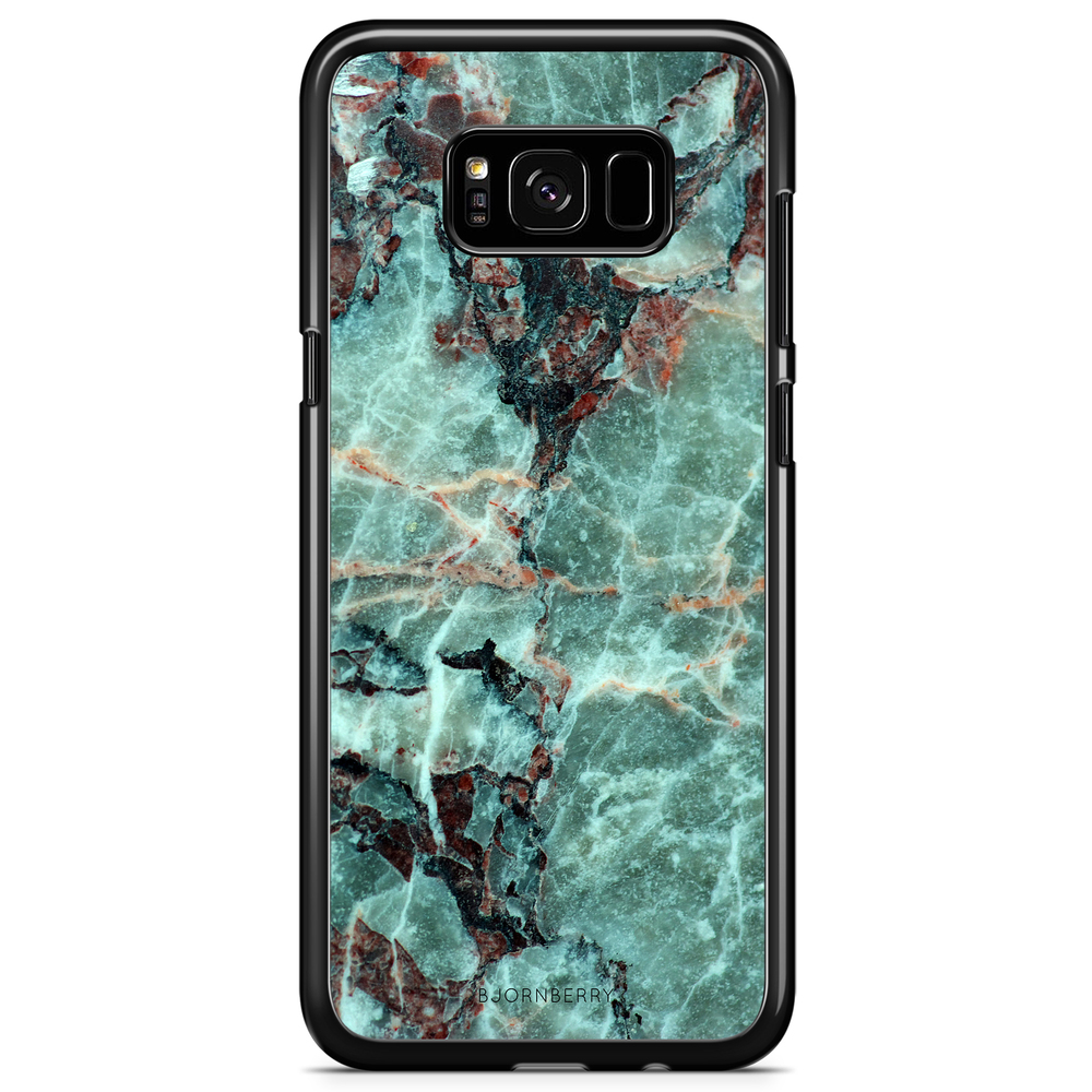 Samsung Galaxy S8 Plus Case - Green Marble