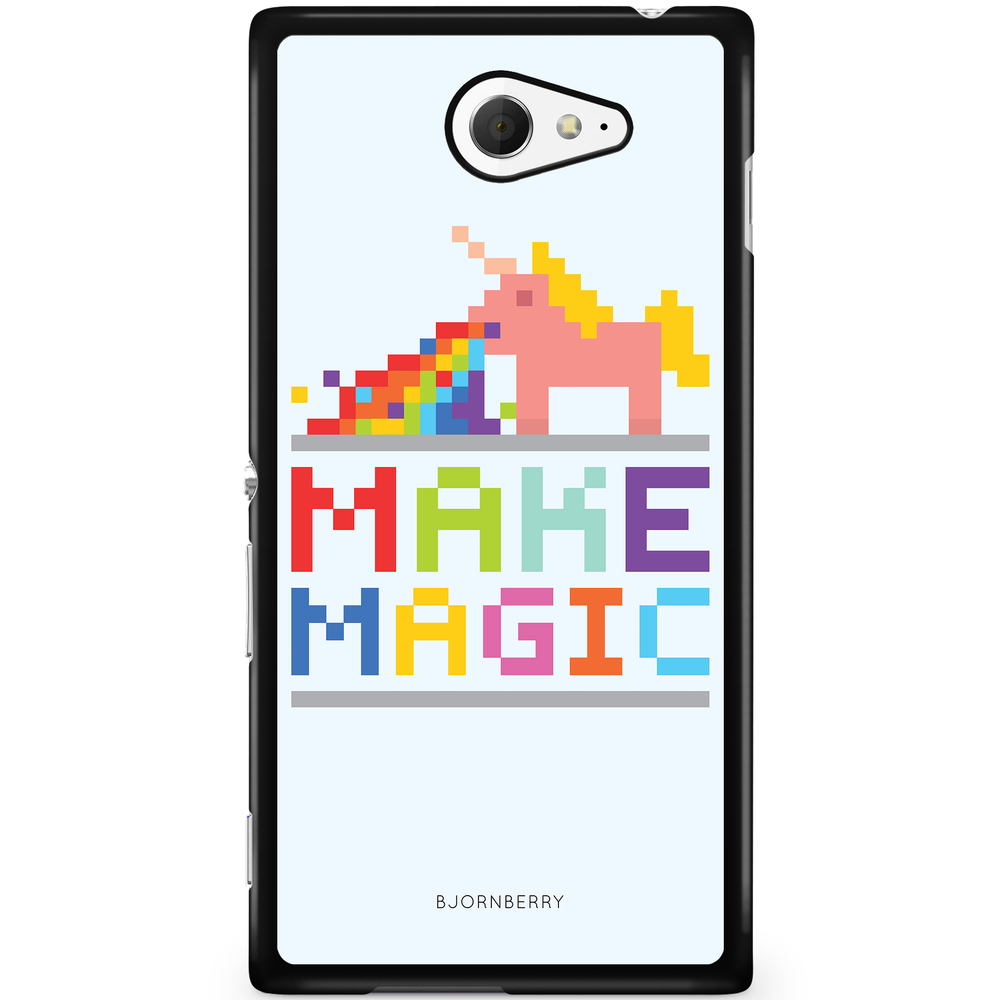 Sony Xperia M2 Aqua Case - Unicorn Make Magic