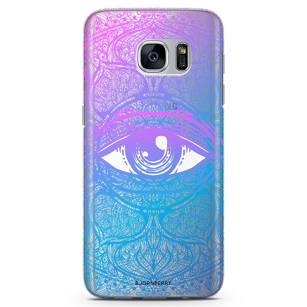 Samsung Galaxy S6 TPU Case - Mandala Eye
