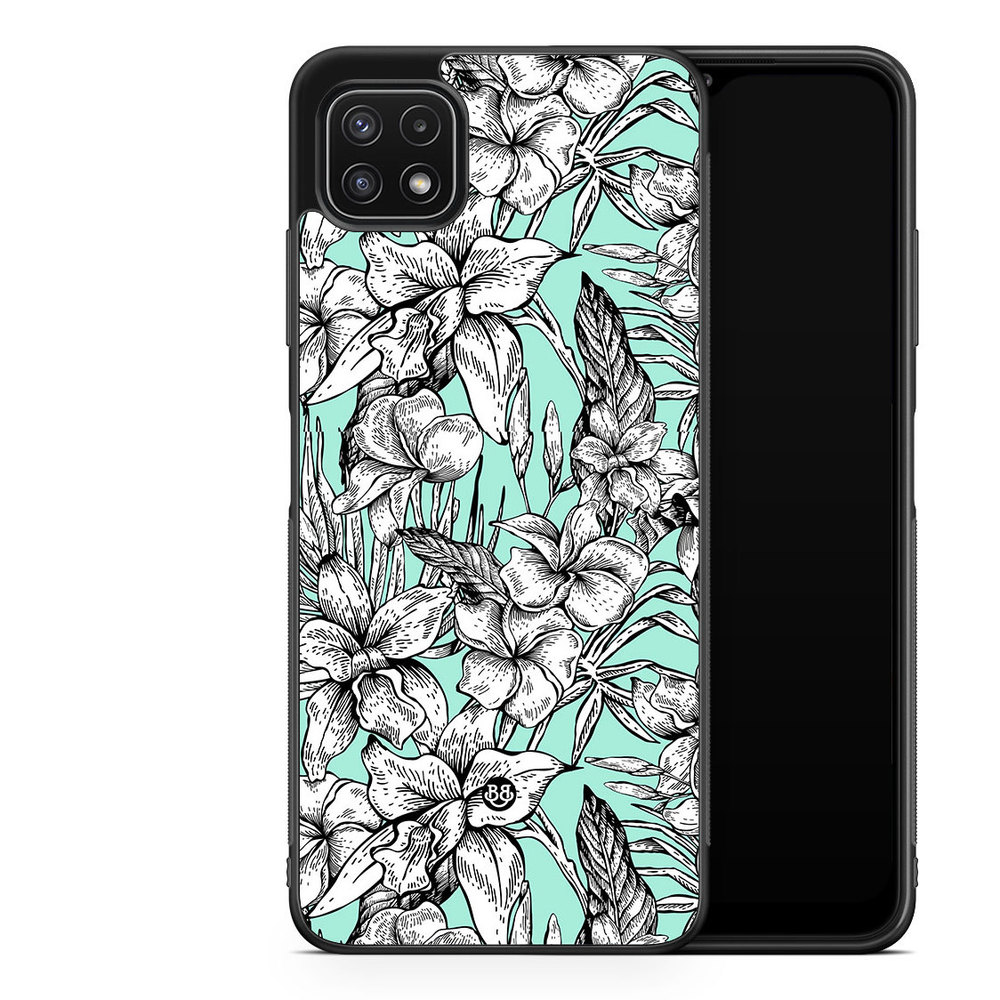 Samsung Galaxy A22 5G Case - Vintage Floral