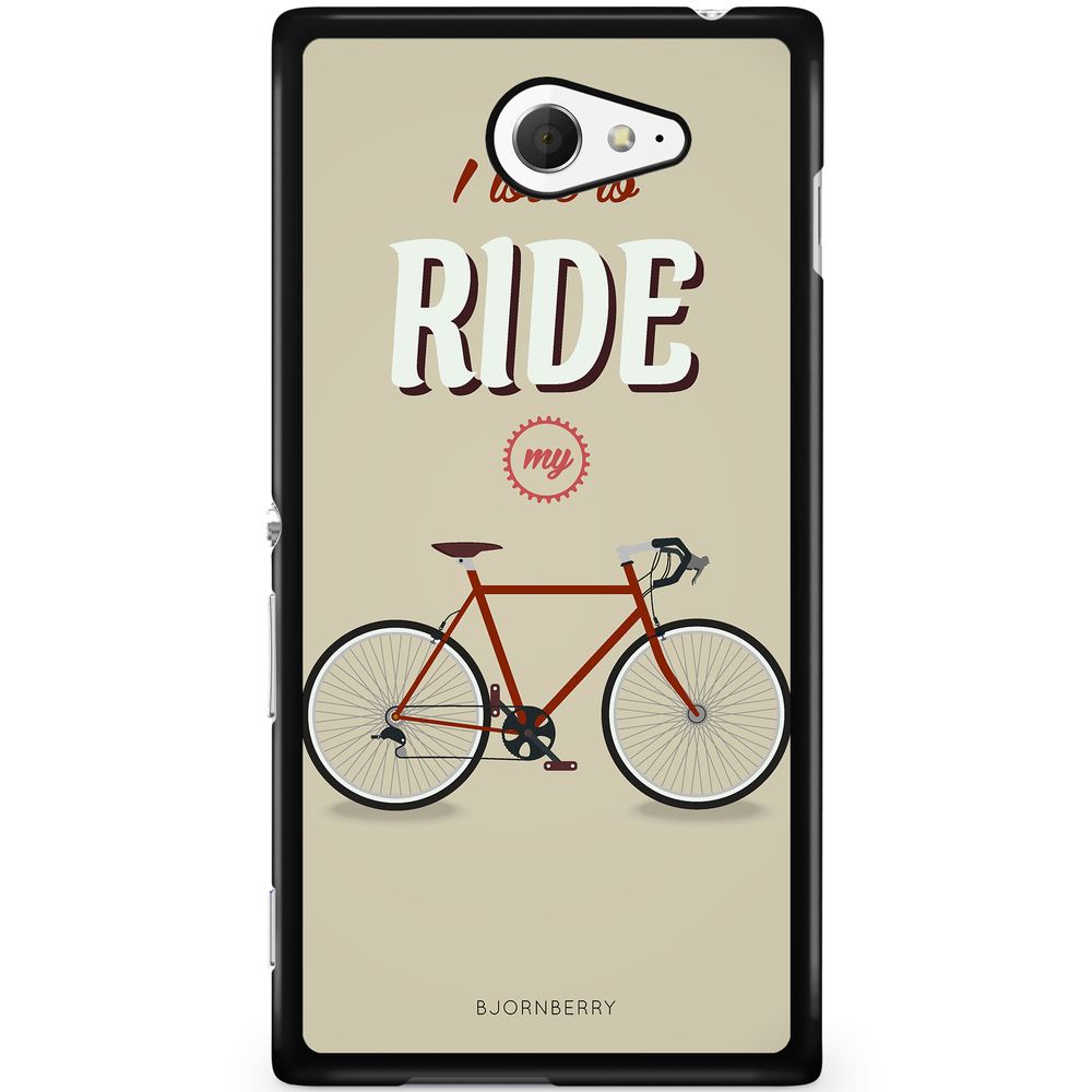 Sony Xperia M2 Aqua Case - Ride My Bicycle